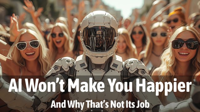 AI Won’t Make You Happier